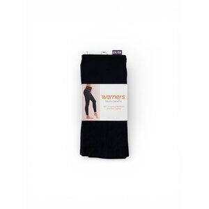 Warners Blissful Benefits Black Ribbed Leggings NEW Size 2X-3X (16-18)